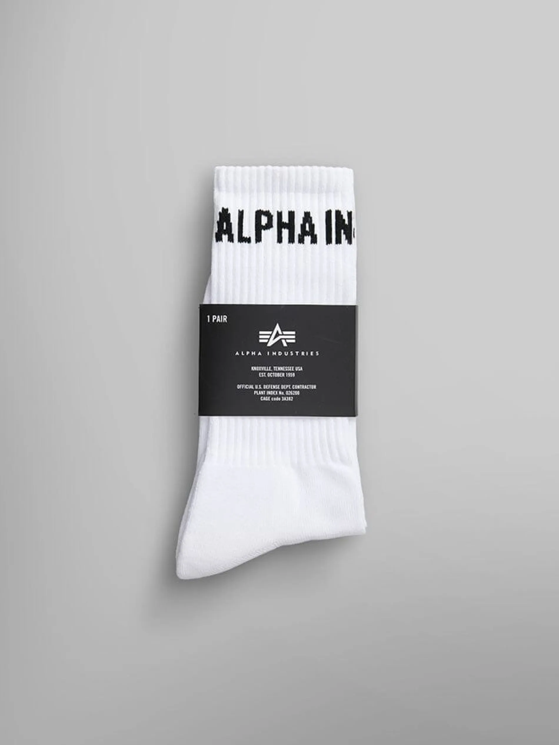 ALPHA LOGO SOCKS