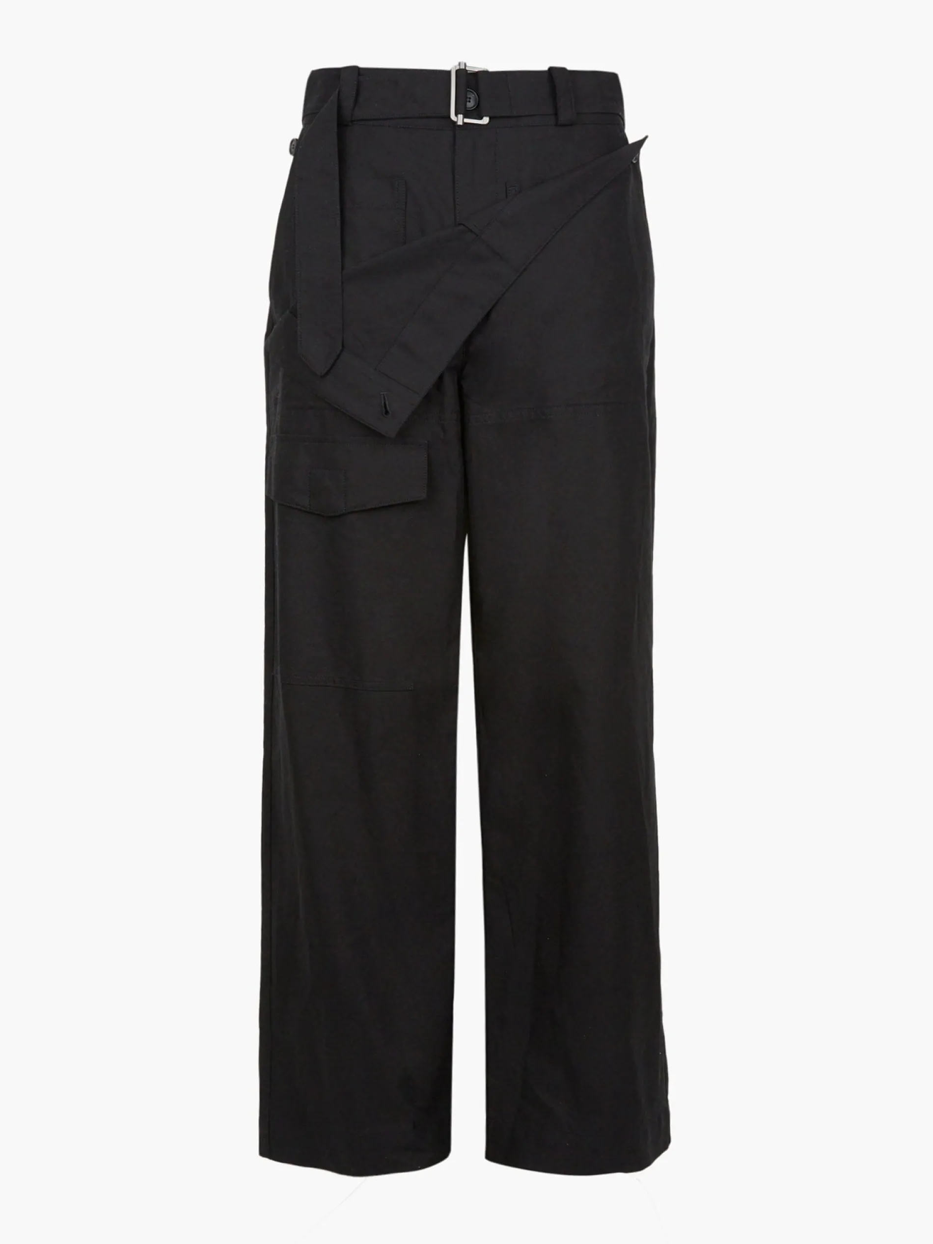 ALPHA X JIYONGKIM DOUBLE FRONT TROUSERS