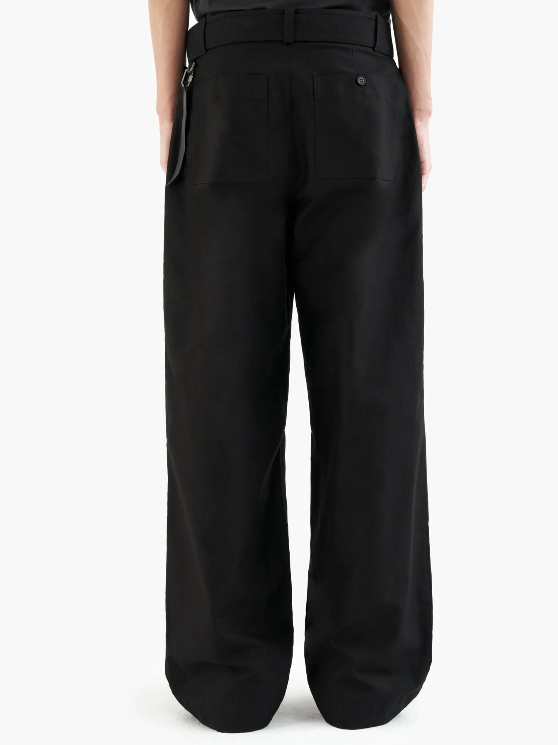 ALPHA X JIYONGKIM DOUBLE FRONT TROUSERS
