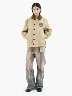 ALPHA X JIYONGKIM SUN-BLEACHED DECK JACKET