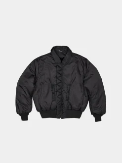 ALPHA X MASTERMIND REVERSIBLE FAUX MOUTON B-15 FLIGHT JACKET