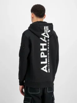 BACK PRINT CAMO HOODIE