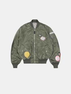 BUNNEY X ALPHA MA-1 BOMBER JACKET