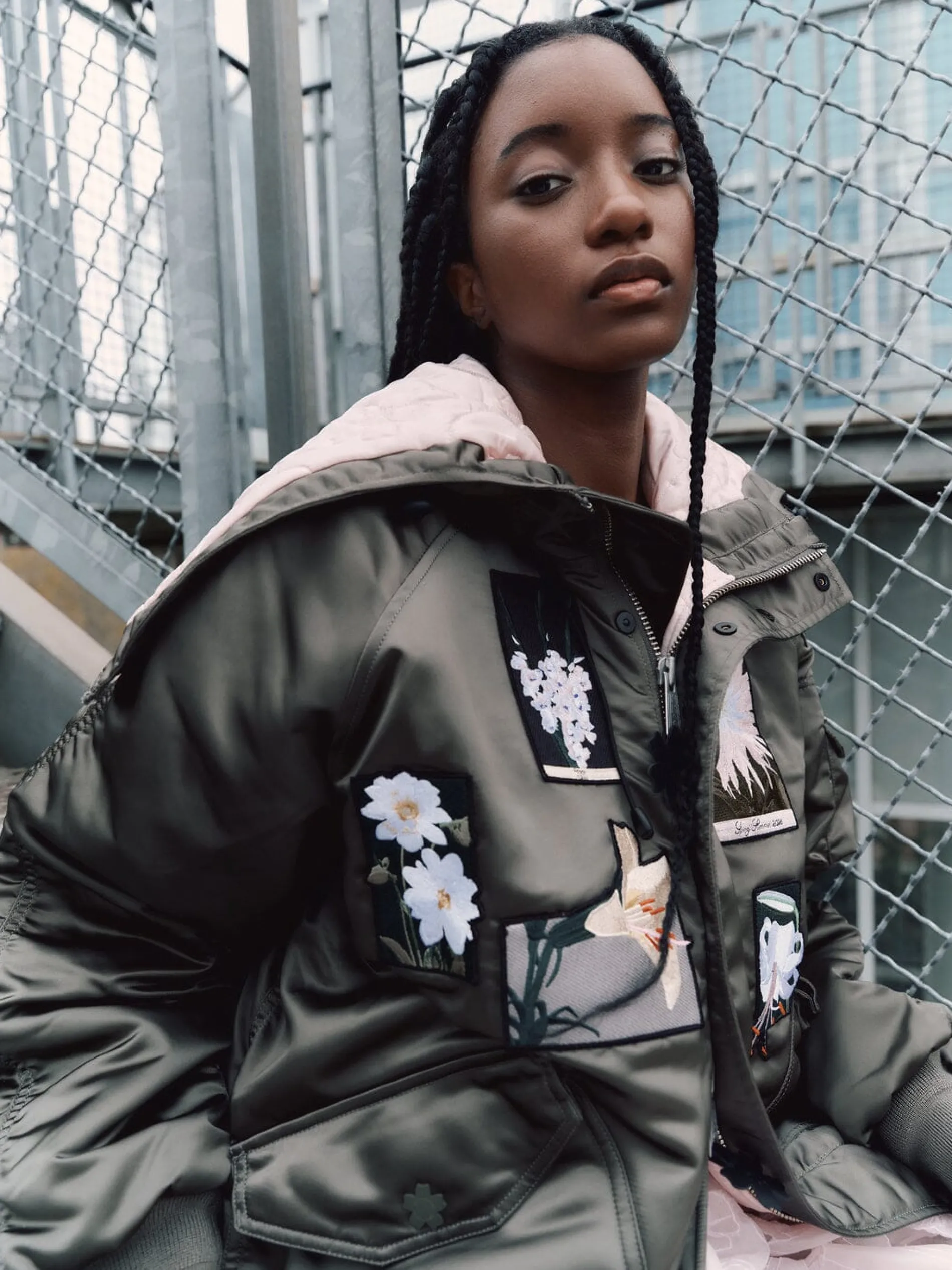 CECILIE BAHNSEN X ALPHA N-2B PATCH PARKA