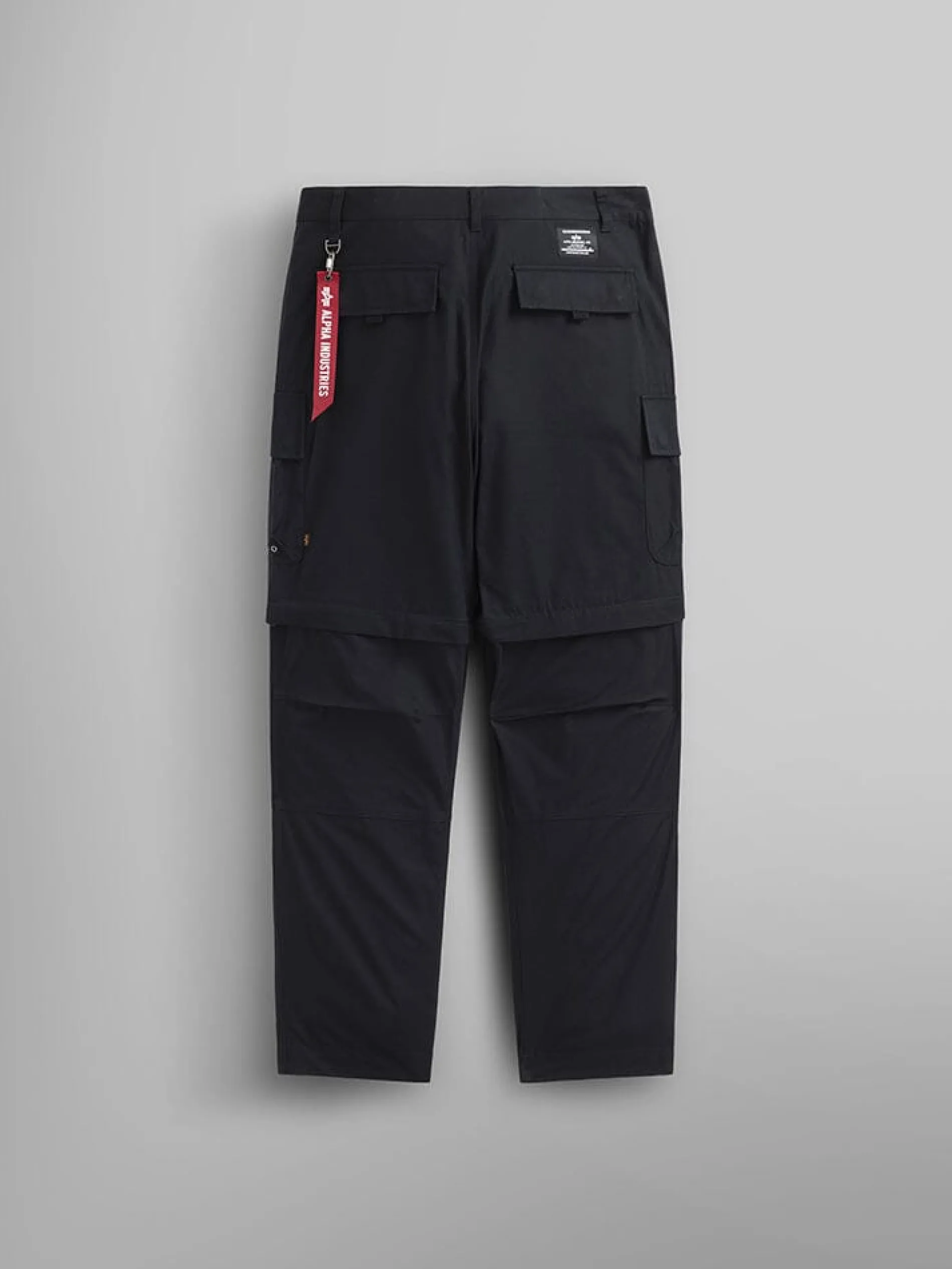 CONVERTIBLE CARGO PANT (BLACK)