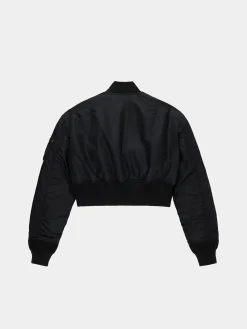 CROPPED MA-1 FLIGHT JACKET WOMENS