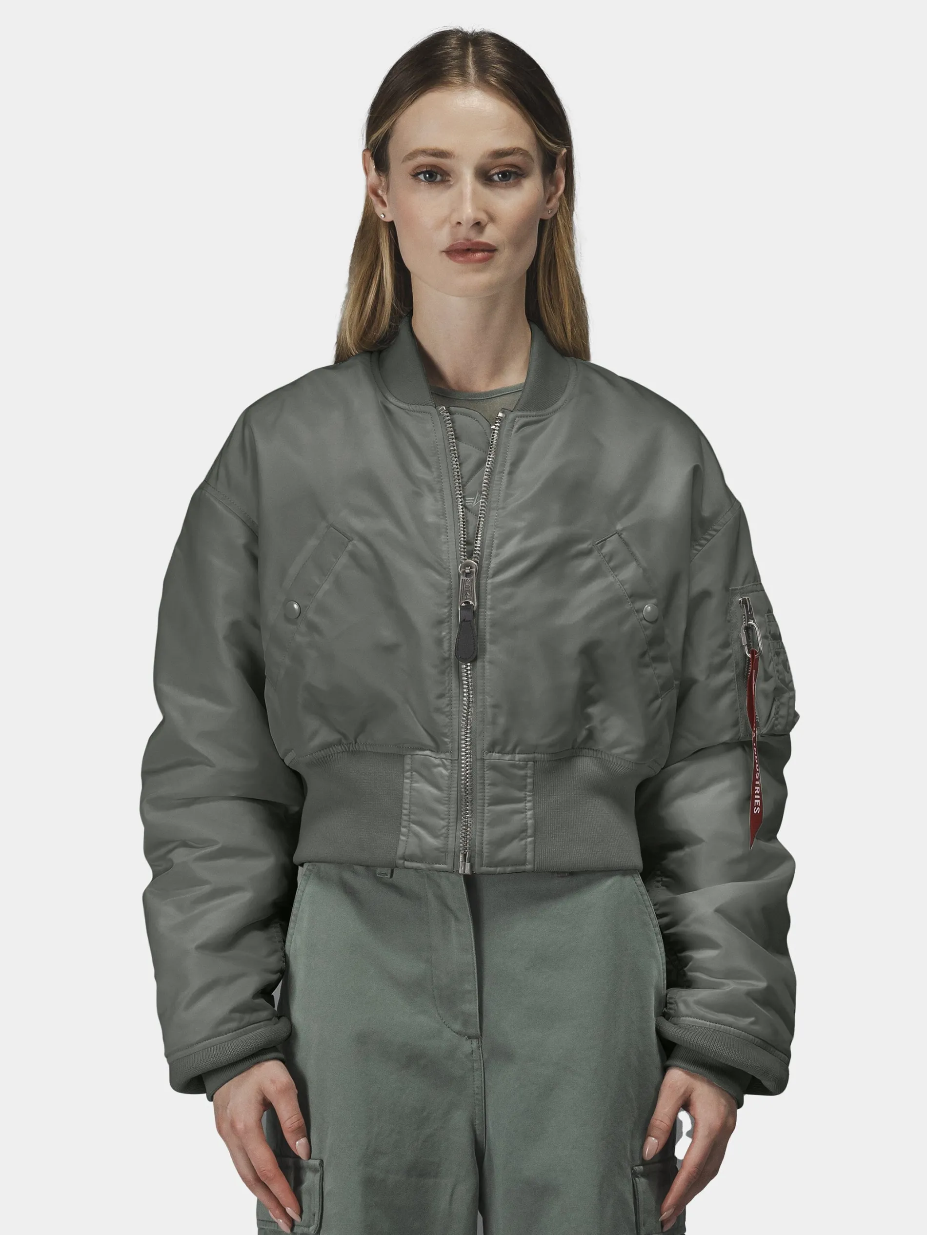 CROPPED MA-1 FLIGHT JACKET WOMENS (SEASONAL)