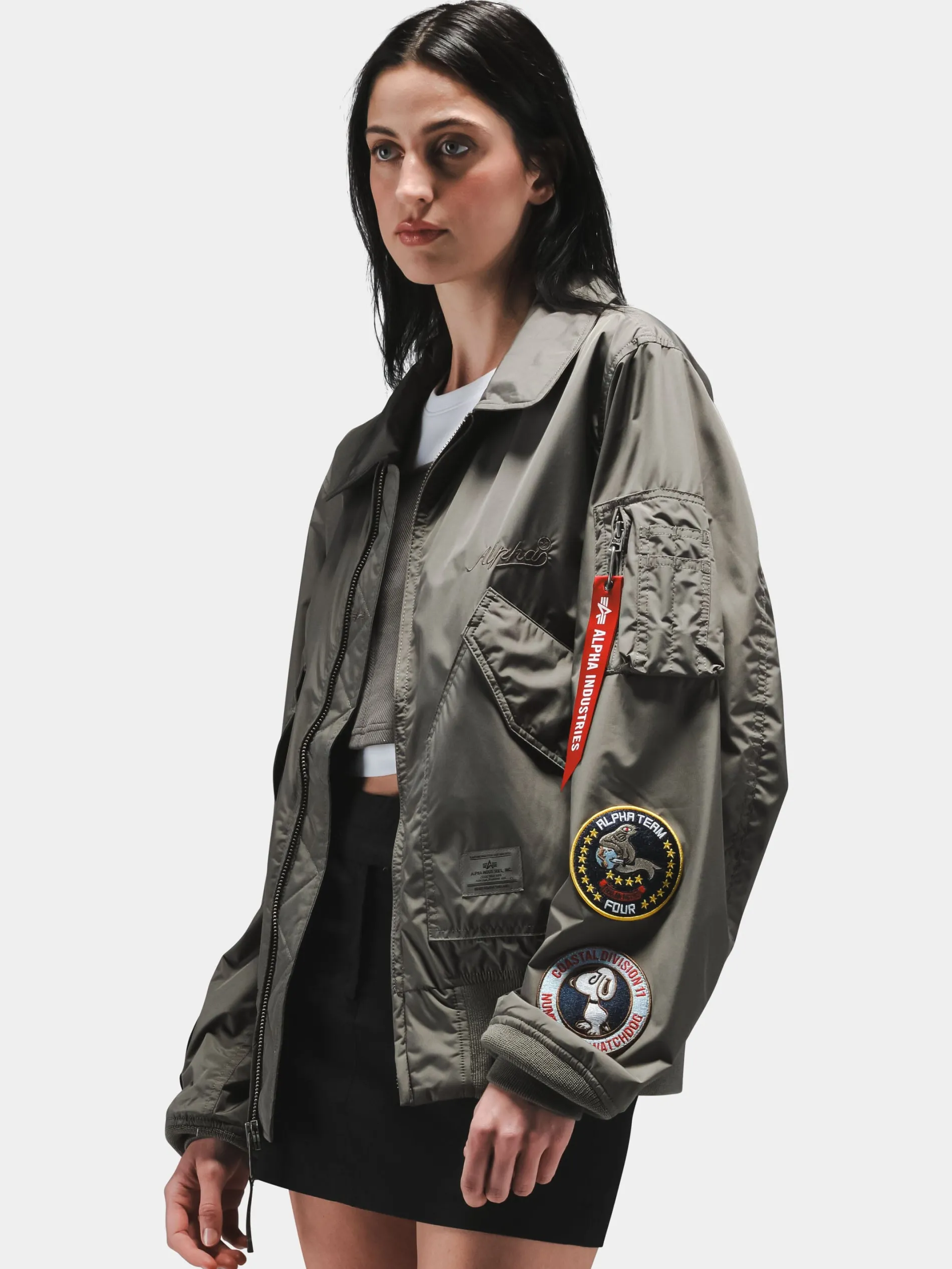 CWU 36/P RELAXED PATCHED FLIGHT JACKET