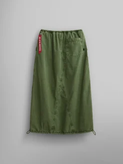 DRAWCORD SKIRT WOMENS (OG-107 GREEN)