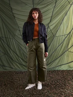 L-2B CROPPED GEN II BOMBER JACKET WOMENS