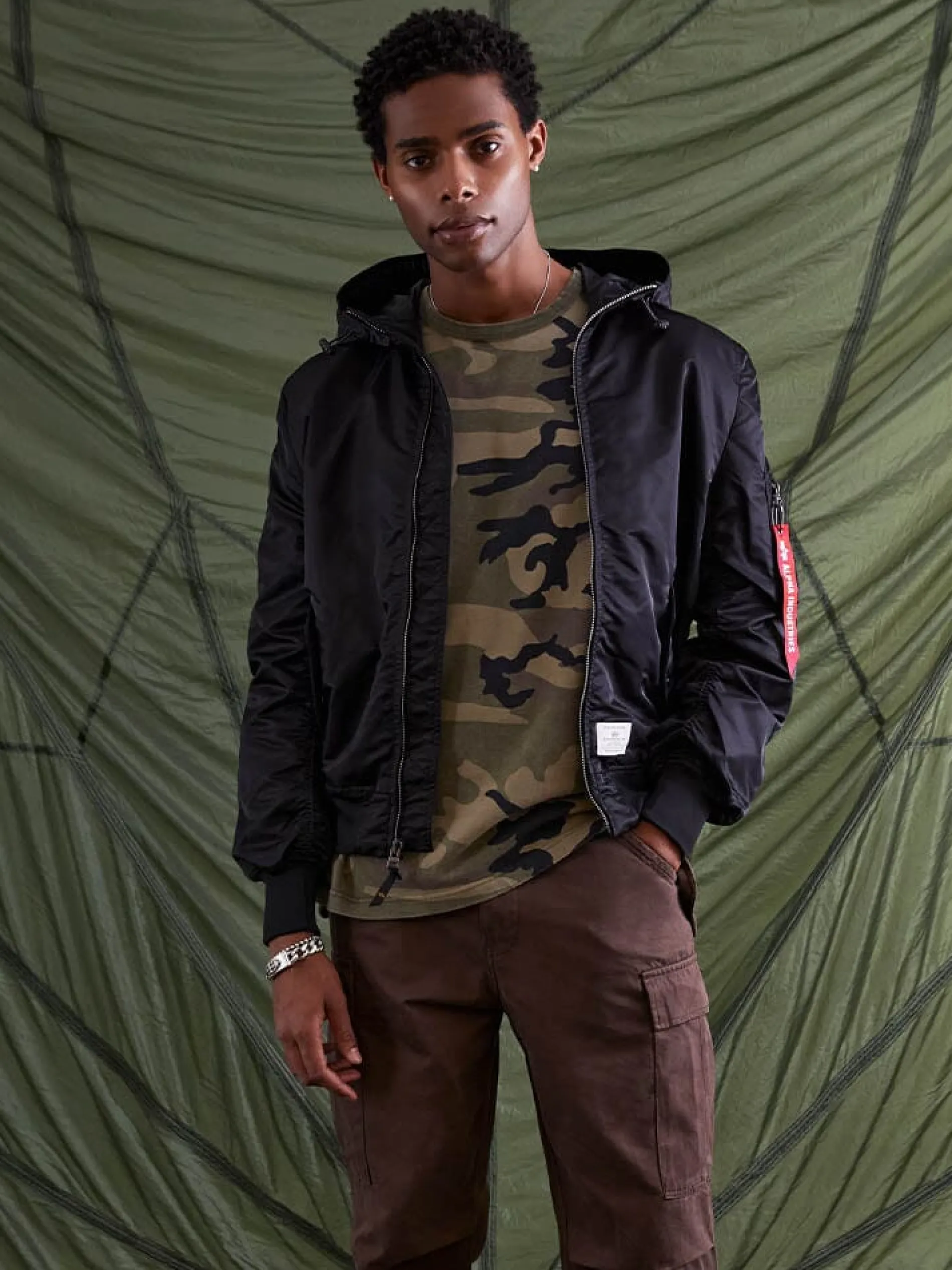 L-2B HOODED GEN II BOMBER JACKET