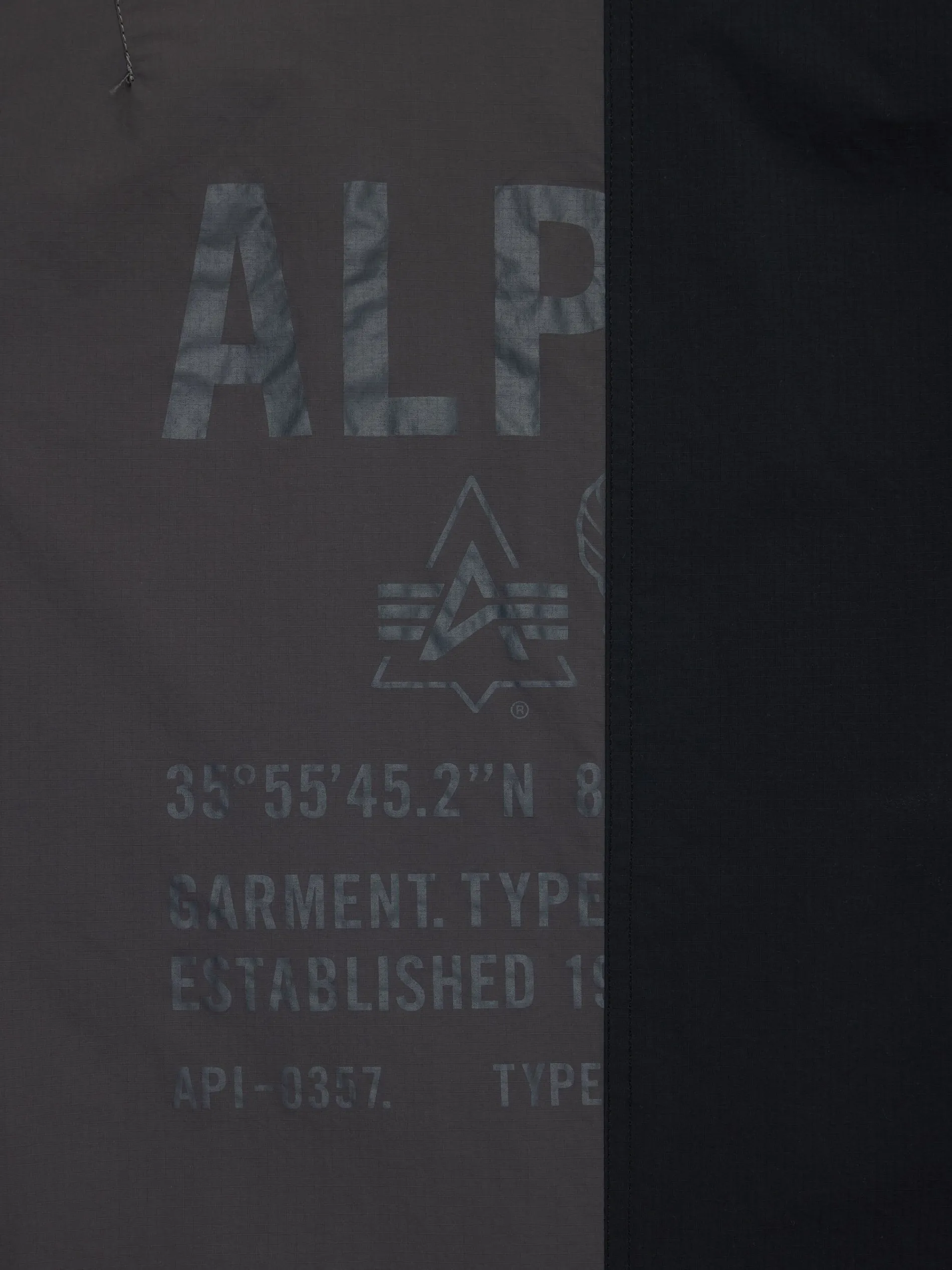 L-2B RELAXED PATCHWORK FLIGHT JACKET