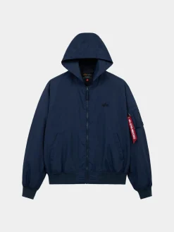 LOGO L-2B HOODED HUNTER FLIGHT JACKET