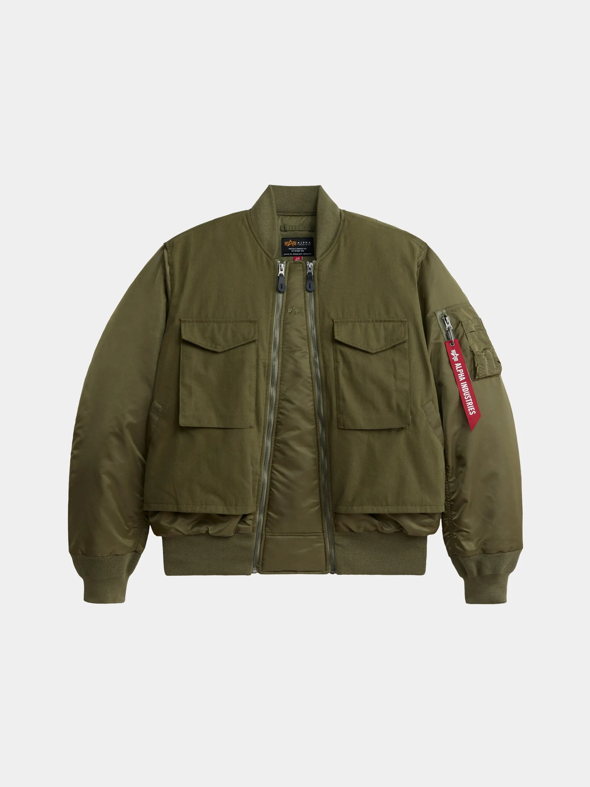 MA-1 MIXED COTTON FLIGHT JACKET
