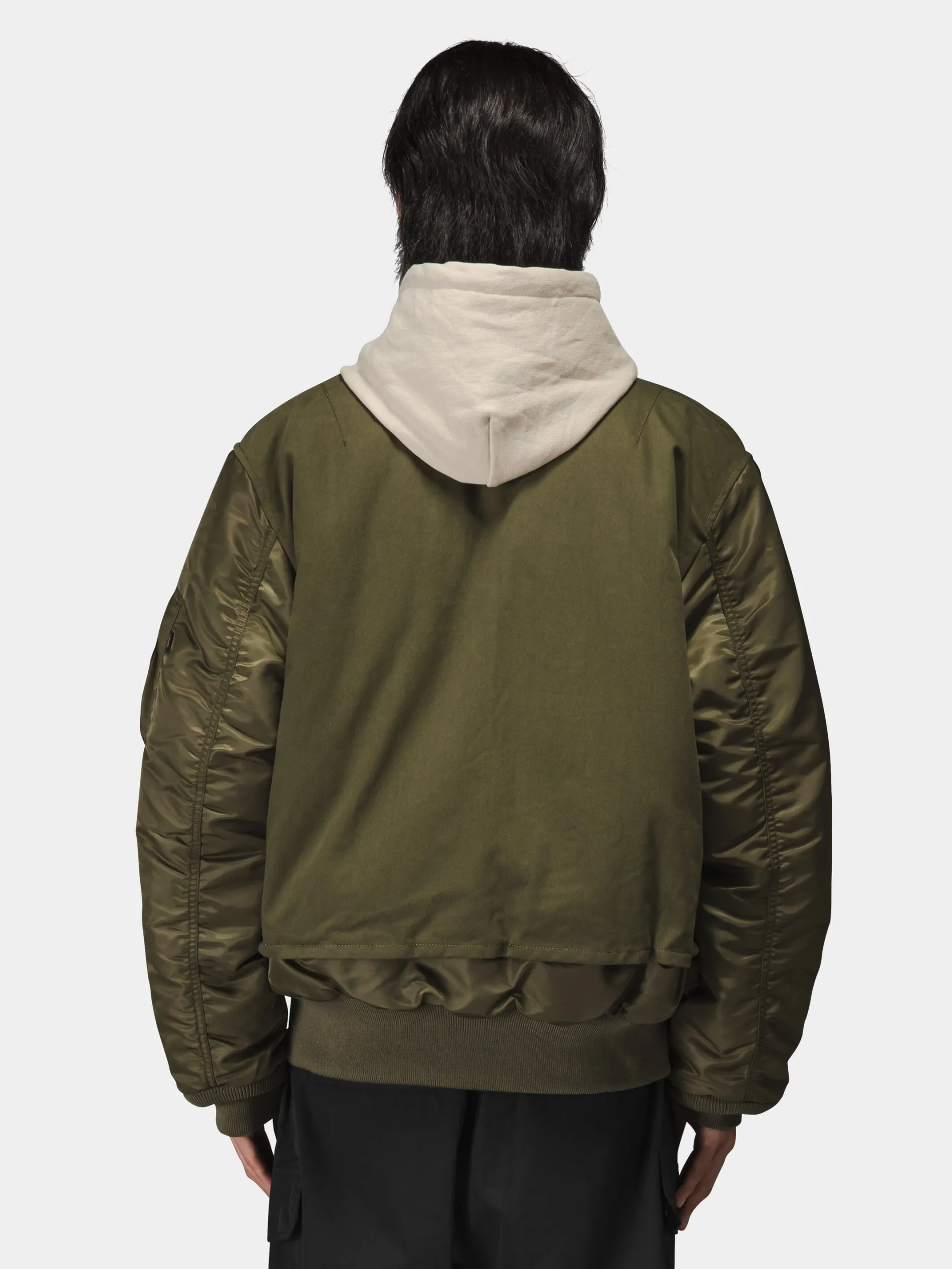 MA-1 MIXED COTTON FLIGHT JACKET