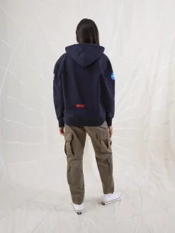 NASA WORM LOGO HOODIE