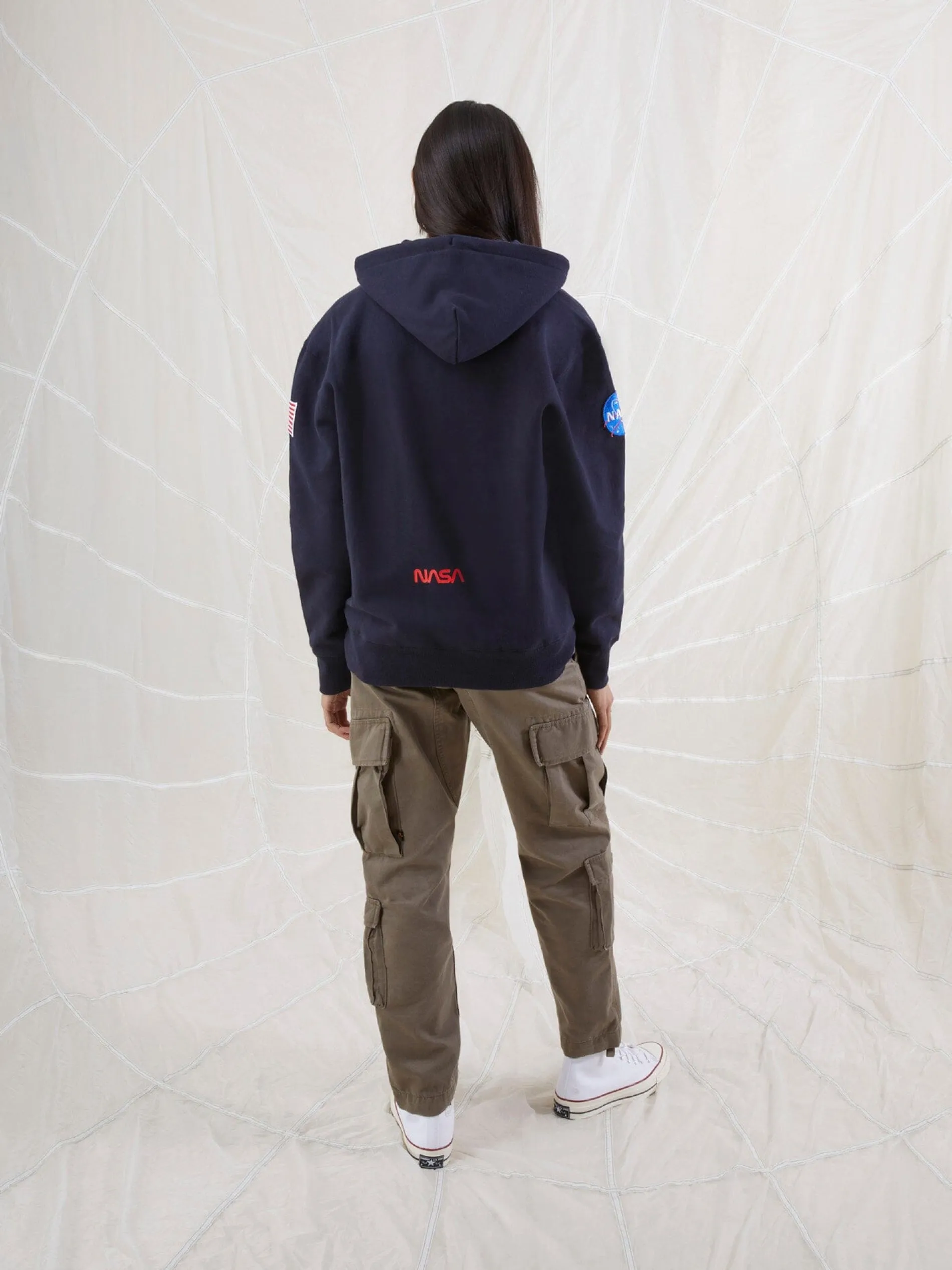 NASA WORM LOGO HOODIE