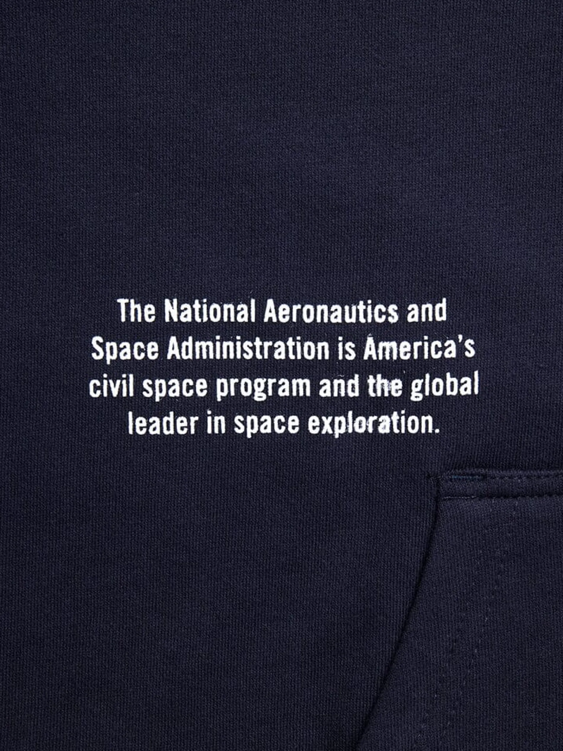 NASA WORM LOGO HOODIE