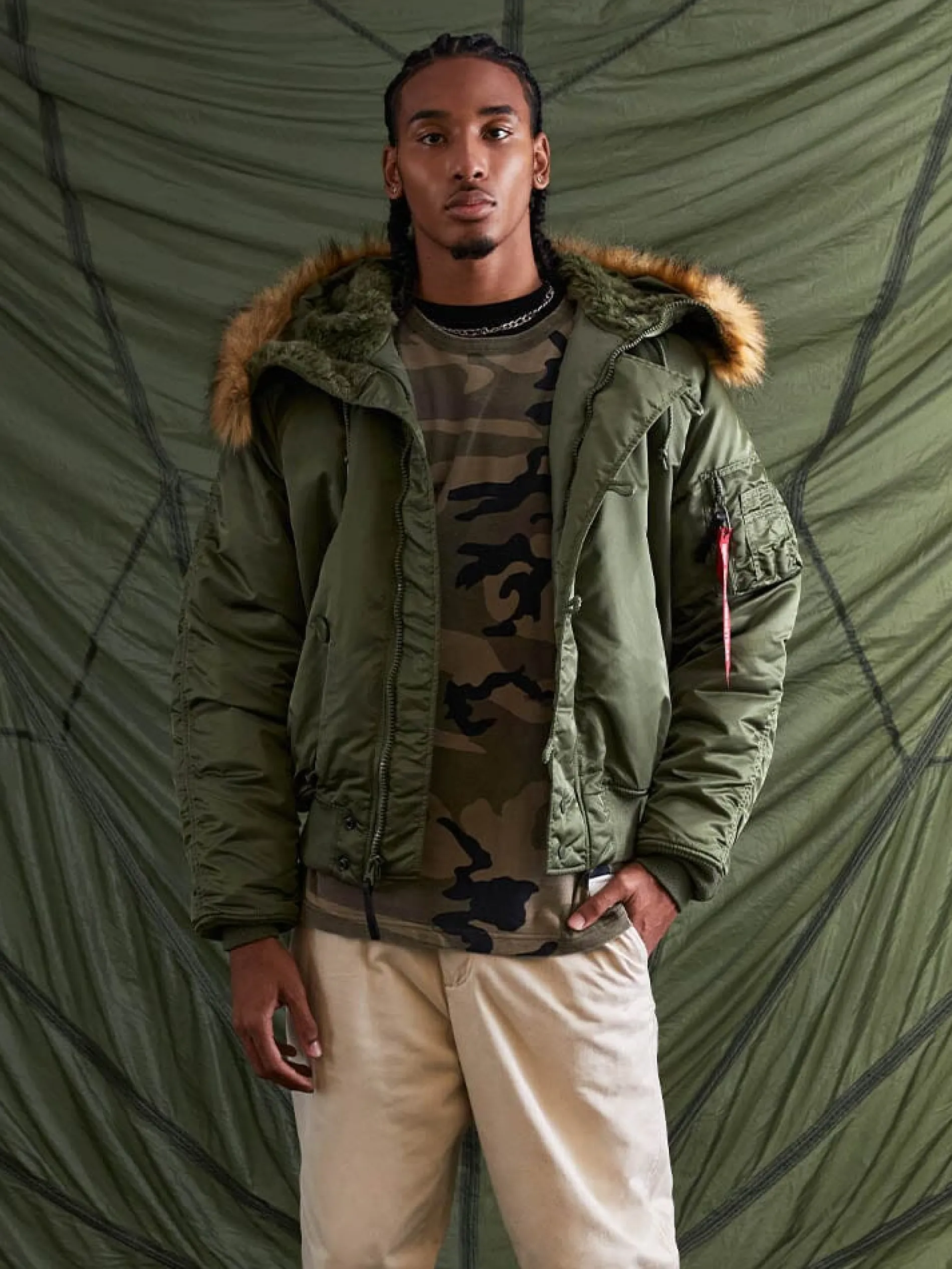 N-2B SHORT WAIST PARKA (HERITAGE)