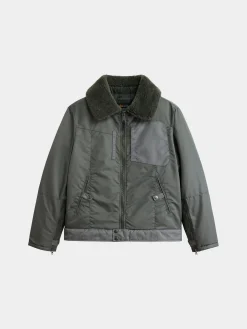 NYLON AVIATOR JACKET