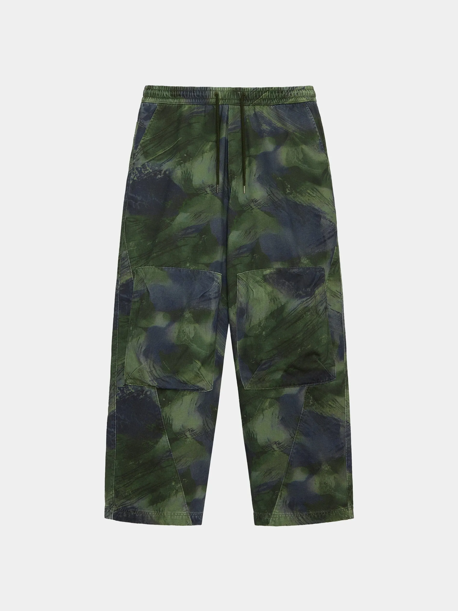 OVERSIZED WASHED PANT (OLIVE RD CAMO)