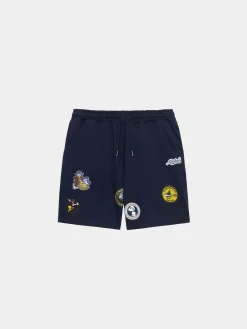 PATCHED JERSEY SHORT