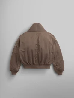 SHAWL COLLAR BOMBER JACKET WOMENS