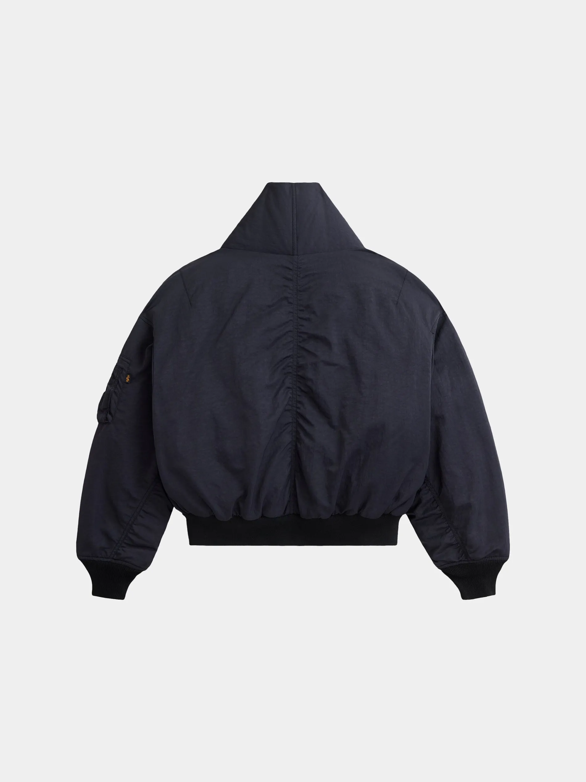 SHAWL COLLAR BOMBER JACKET WOMENS