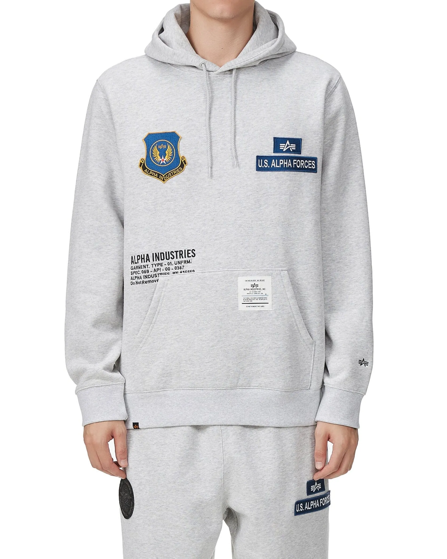 U.S. ALPHA FORCES BADGE HOODIE